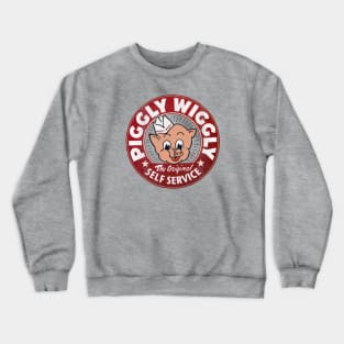 Piggly Wiggly Self Service Worn Crewneck Sweatshirt